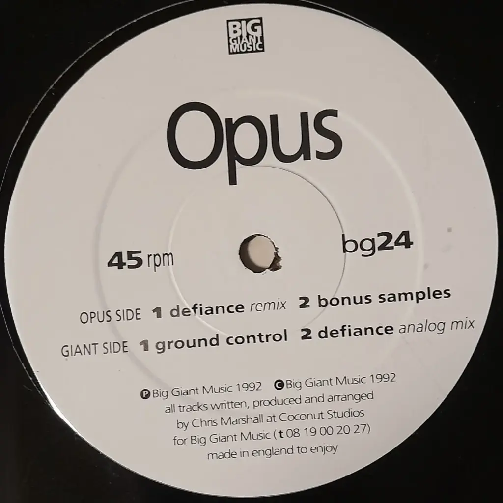 Opus – Defiance